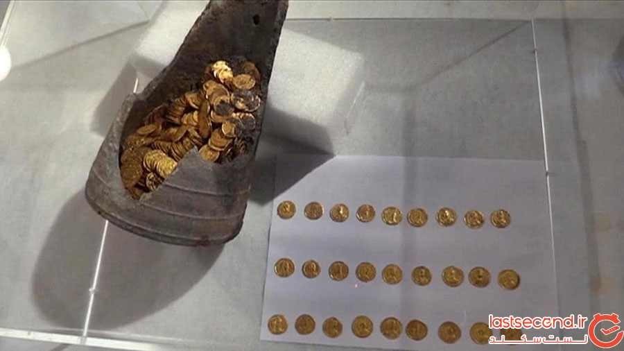 کشف صدها سکه طلا هنگام گودبرداری در شمال ایتالیا/تصاوير