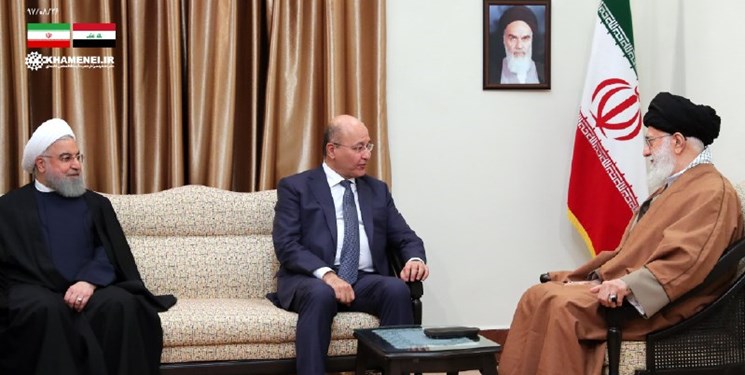 رئیس‌جمهور عراق با رهبر انقلاب دیدار کرد