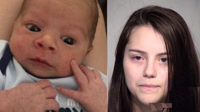 مادر کم حوصله به خاطر صدای گریه، سر نوزادش را زیر آب کرد + عکس