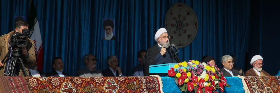 روحانی خطاب‌به‌آمریکا: اگر جلوی صادرات نفت ایران گرفته شود، نفتی از خلیج‌فارس صادر نخواهد شد