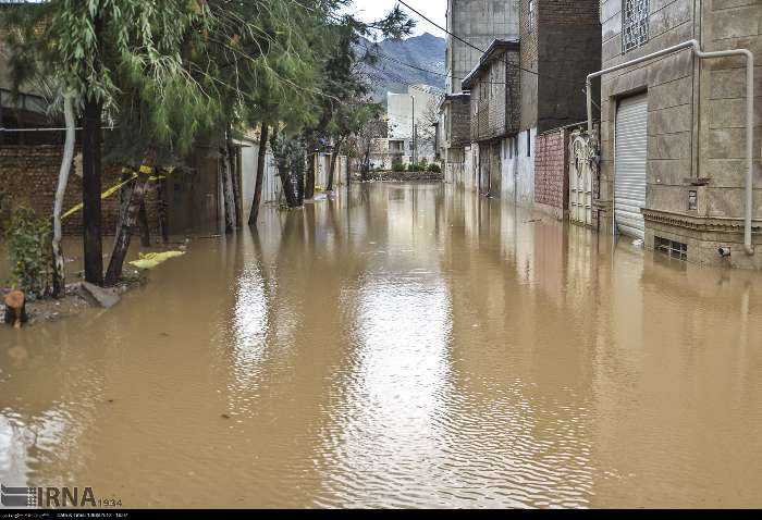 سیلاب در خرم آباد