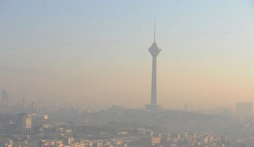 منظره تهران آلوده در اولین روز زمستان/عکس
