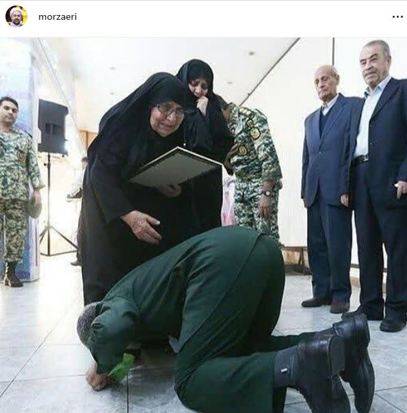 عکسی از سردار سلیمانی که هزاران حرف دارد