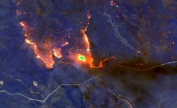 تصاویر ماهواره‌ای از آتش‌سوزی گسترده استرالیا‎