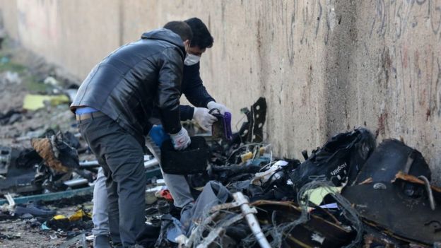 ناگفته‌های تکان‌دهنده شاهدان عینی از جزئیات سقوط هواپیمای اوکراینی+عکس