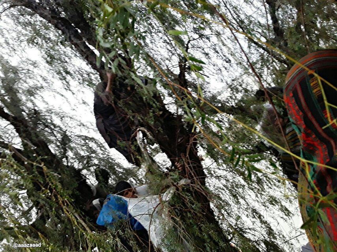 نیاز شدید به اقلام امدادی در دلگان/ تا کمر در آب فرو رفتن مردم برخی روستاها+فیلم و عکس