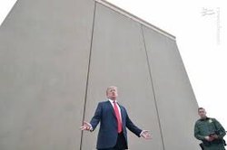 ترامپ دیوار مرزی مکزیک را به نام خود کرد