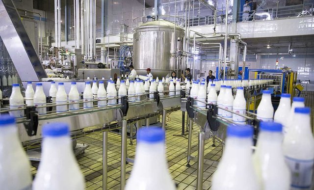 کاهش 35 درصدی فروش شیر
