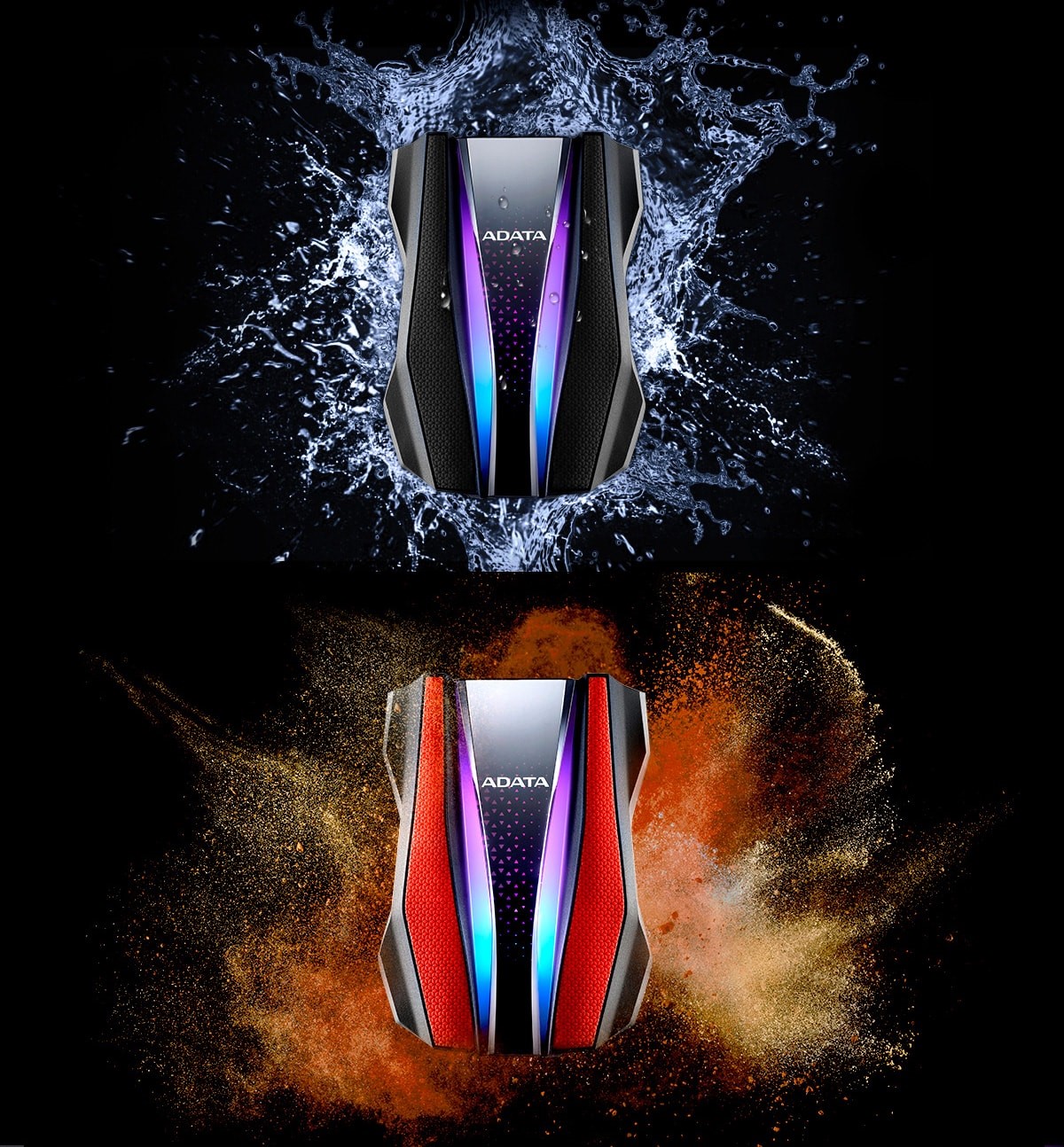 اولین هارد مقاوم با نورپردازی RGB به بازار ایران آمد اولین هارد مقاوم با نورپردازی RGB به بازار ایران آمد