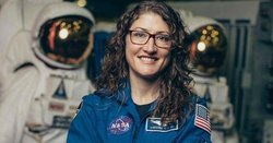 فضانورد زن رکورددار حضور در فضا به زمین بازمی‌گردد