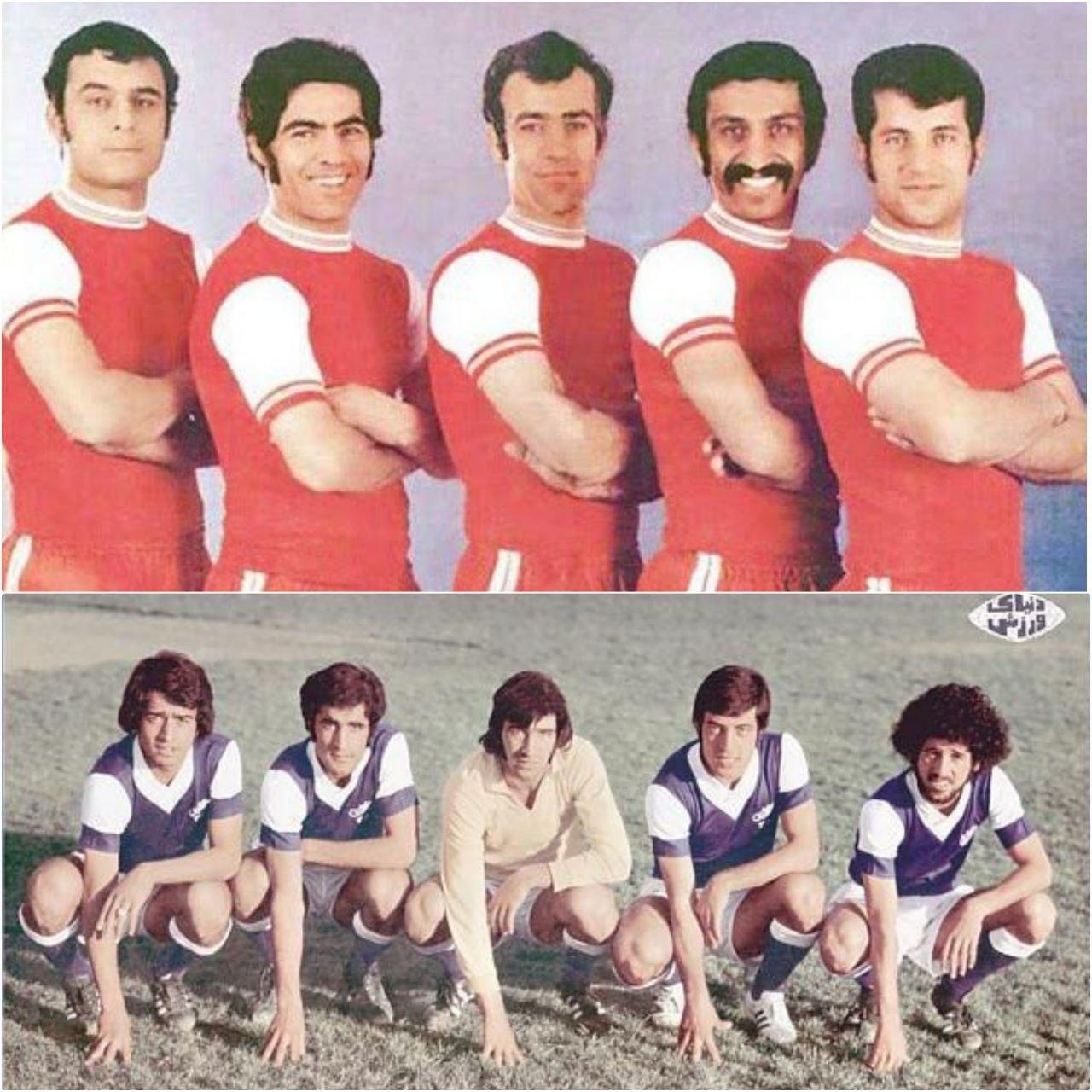 پیراهنهای دربی به یاد دهه ۵۰ +عکس پیراهنهای دربی به یاد دهه ۵۰ +عکس