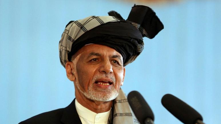 عکس خنده دار رئیس جمهور افغانستان