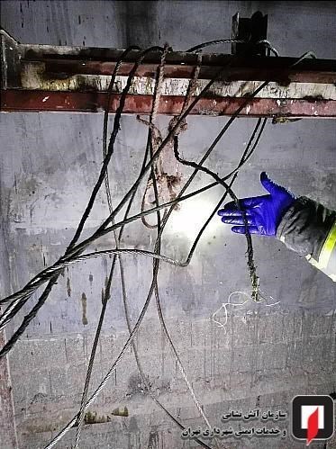 مرگ کارگر جوان با سقوط بالابر+ تصاویر مرگ کارگر جوان با سقوط بالابر+ تصاویر