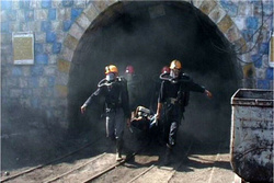 مرگ 2 معدنچی بر اثر گازگرفتگی در معدن ذغال‌سنگِ تاشکوییه در بافق یزد