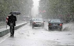 بارش برف و باران در مازندران