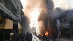 ۱۷ کشته و زخمی در پی انفجار خودروی بمب‌گذاری شده در عفرین سوریه