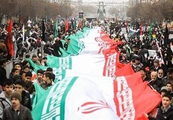گزارش رویترز از راهپیمایی بیست و دو بهمن در ایران