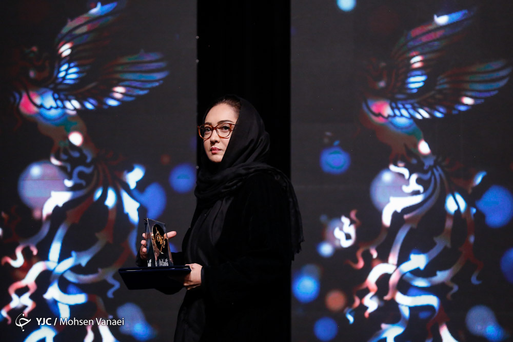 نیکی کریمی در اختتامیه جشنواره تجلی اراده ملی /عکس