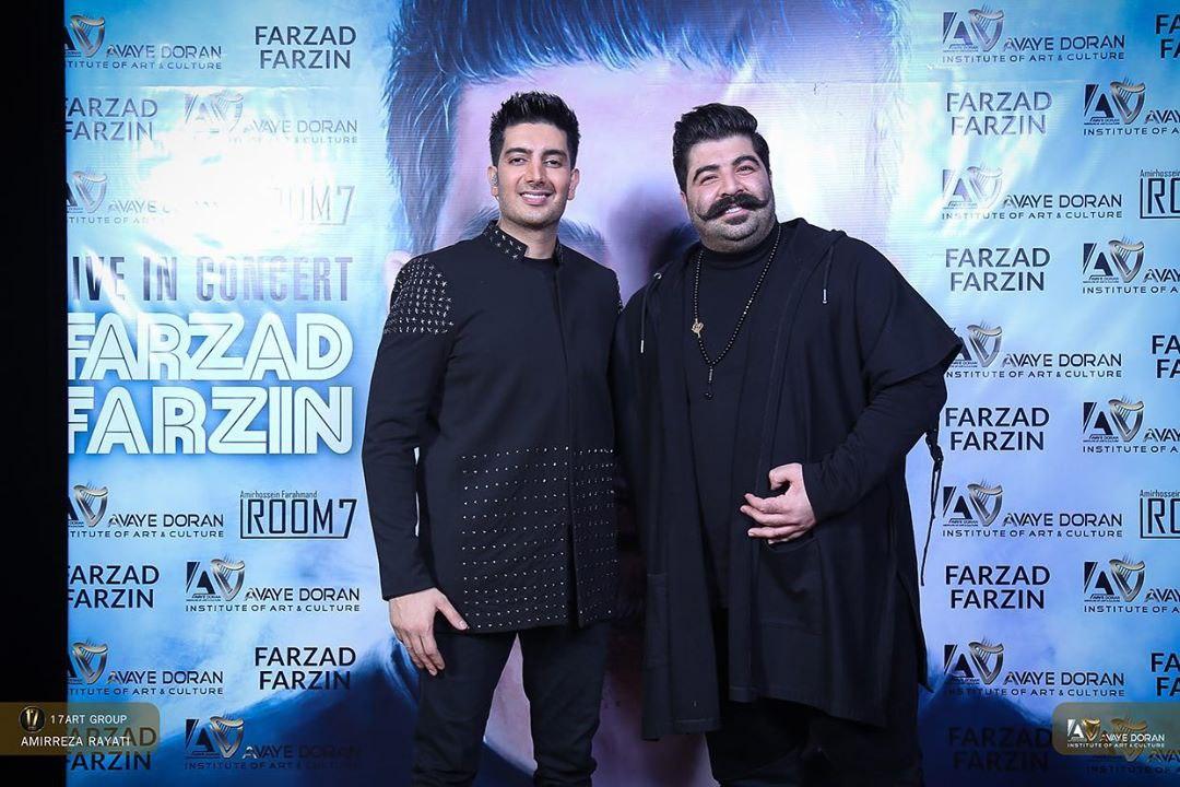 بازیگران «مانکن» در کنسرت فرزاد فرزین+عکس بازیگران «مانکن» در کنسرت فرزاد فرزین+عکس