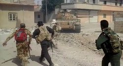 ارتش سوریه مانع عبور گشتی‌های آمریکایی در استان 