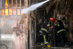 دومین بیمارستان تاریخی ایران در آتش سوخت