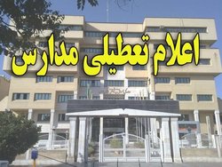 مدارس فارس تا پایان هفته تعطیل شد