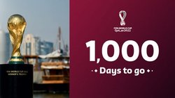 ۱۰۰۰ روز تا شروع جام جهانی ۲۰۲۲ قطر