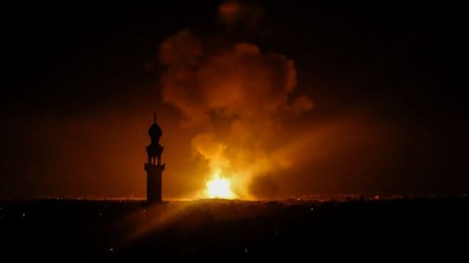 برقراری آتش‌بس در غزه پس از چند روز درگیری