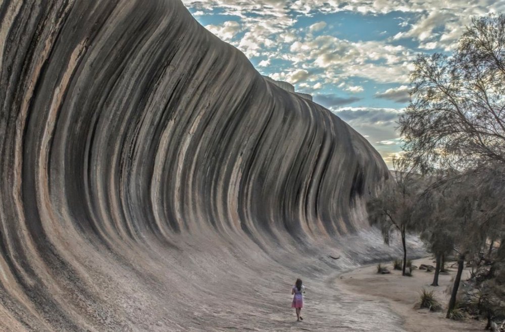 عکس/ صخره‌های مواج استرالیا در عکس روز نشنال جئوگرافیک