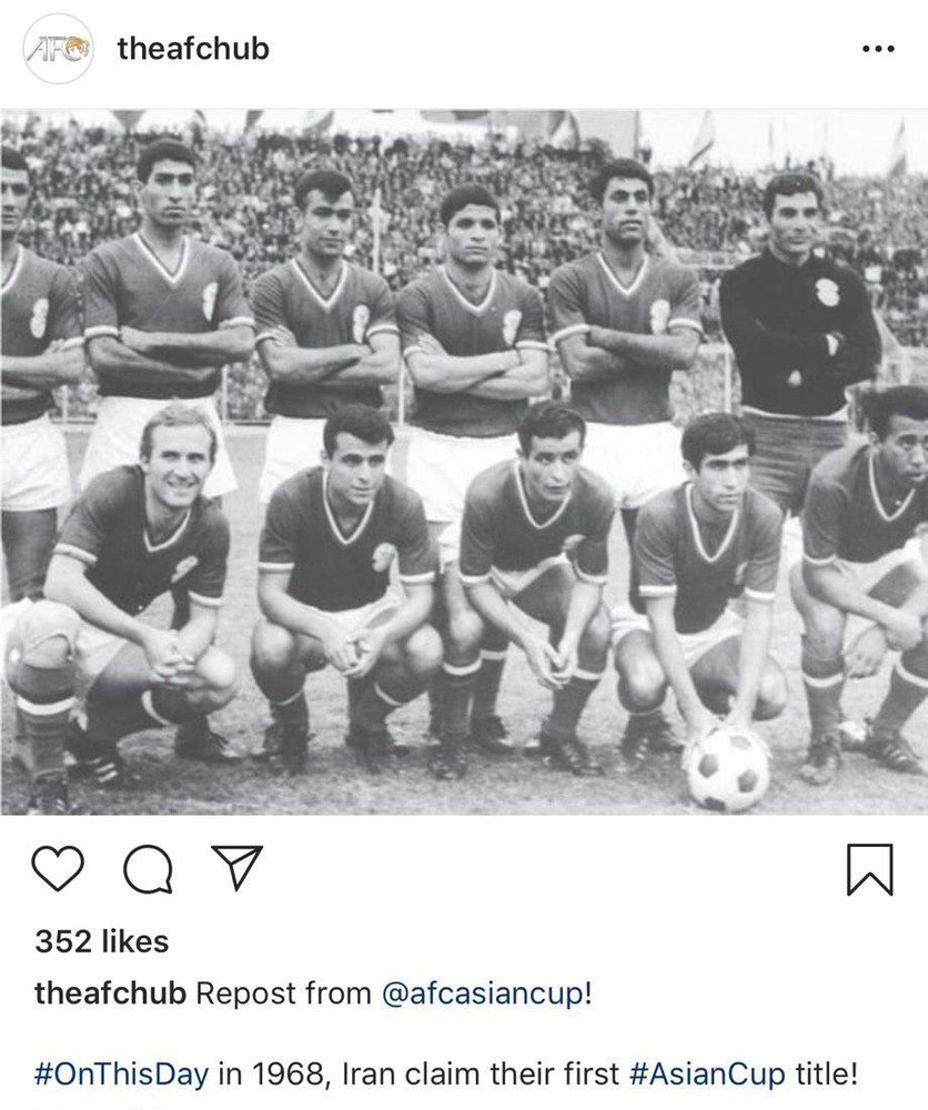 یادآوری قهرمانی آسیایی ایران در صفحه رسمی AFC/ عکس