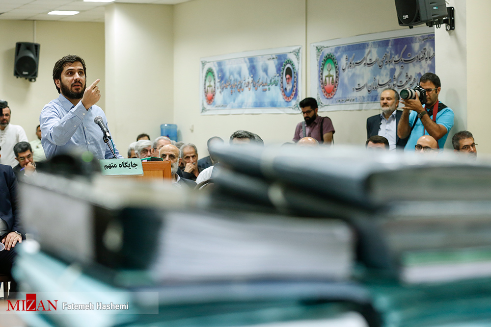 داماد وزیر کار در دادگاه: حرف‌های نماینده دادستان در رسانه‌ها تیتر می‌شود اما حرف‌های من بایکوت خبری می‌شود