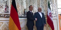 وزیر خارجه آلمان با ظریف دیدار کرد+فیلم