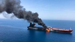 ادعای‌ سنتکام علیه‌ ایران‌ درباره‌‌ انفجار نفتکش‎ها در دریای عمان+فیلم