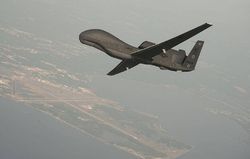 بیانیه ارتش آمریکا درباره سرنگونی پهپاد  جاسوسی‎اش توسط سپاه: پهپاد  در حریم هوایی بین‌المللی بود| گزارش ایران غلط است| یک حمله بی‌دلیل به یک دارایی آمریکا بود
