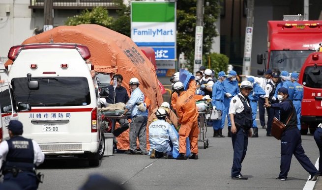 حمله با چاقو به دانش‌آموزان در ژاپن ۲ کشته و ۱۶ زخمی بر جای گذاشت