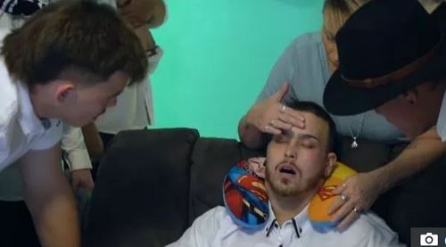 ازدواج یک روز قبل از مرگ /عکس