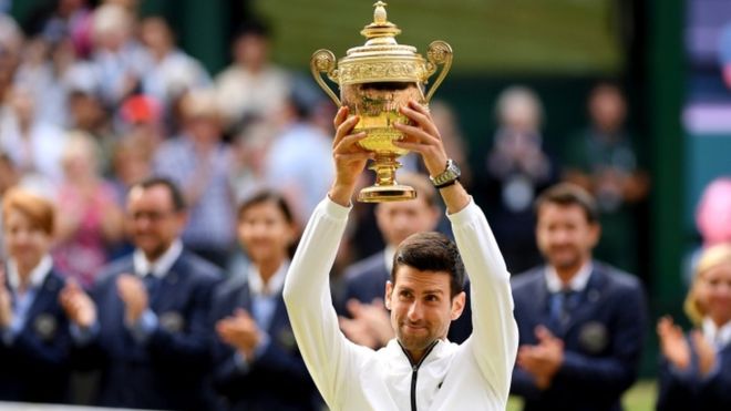 پایان ماراتن 5 ساعته فینال ویمبلدون به سود جوکوویچ