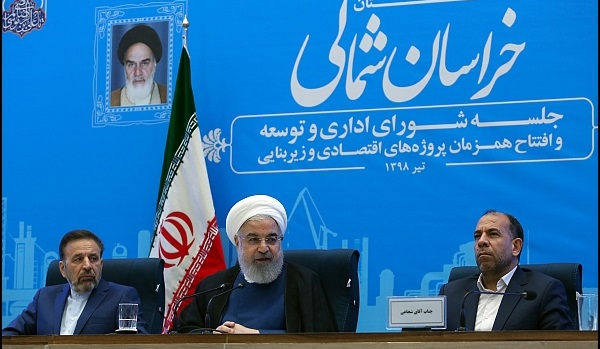 روحانی: این روزها مذاکرات زیادی داریم| شرایط از دوران جنگ سختتر است| از زورگویی و تحریم دست بردارید، ما آماده مذاکرهایم| عدهای ما و ملت را دور میزدند که دستگیر شدند| کاسه صبر روزی لبریز میشود روحانی: این روزها مذاکرات زیادی داریم| شرایط از دوران جنگ سختتر است| از زورگویی و تحریم دست بردارید، ما آماده مذاکرهایم| عدهای ما و ملت را دور میزدند که دستگیر شدند| کاسه صبر روزی لبریز میشود