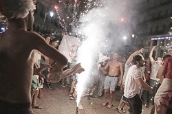 کشته شدن 7 نفر در الجزایر در جشن فینالیست شدن تیم ملی فوتبال