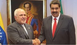 ظریف با مادورو دیدار کرد+عکس
