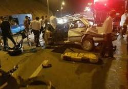 یک کشته و 17 مصدوم در تصادف جاده شیراز - اصفهان