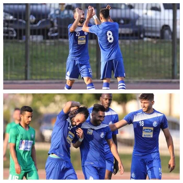 برد پرگل تیم فوتبال استقلال مقابل ماشین سازی+عکس برد پرگل تیم فوتبال استقلال مقابل ماشین سازی+عکس