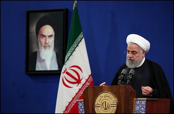 روحانی: اینکه پهپاد آمریکایی را میزنیم، لذتبخش است| آرامش و تلاش مردم بیشتر شده است روحانی: اینکه پهپاد آمریکایی را میزنیم، لذتبخش است| آرامش و تلاش مردم بیشتر شده است