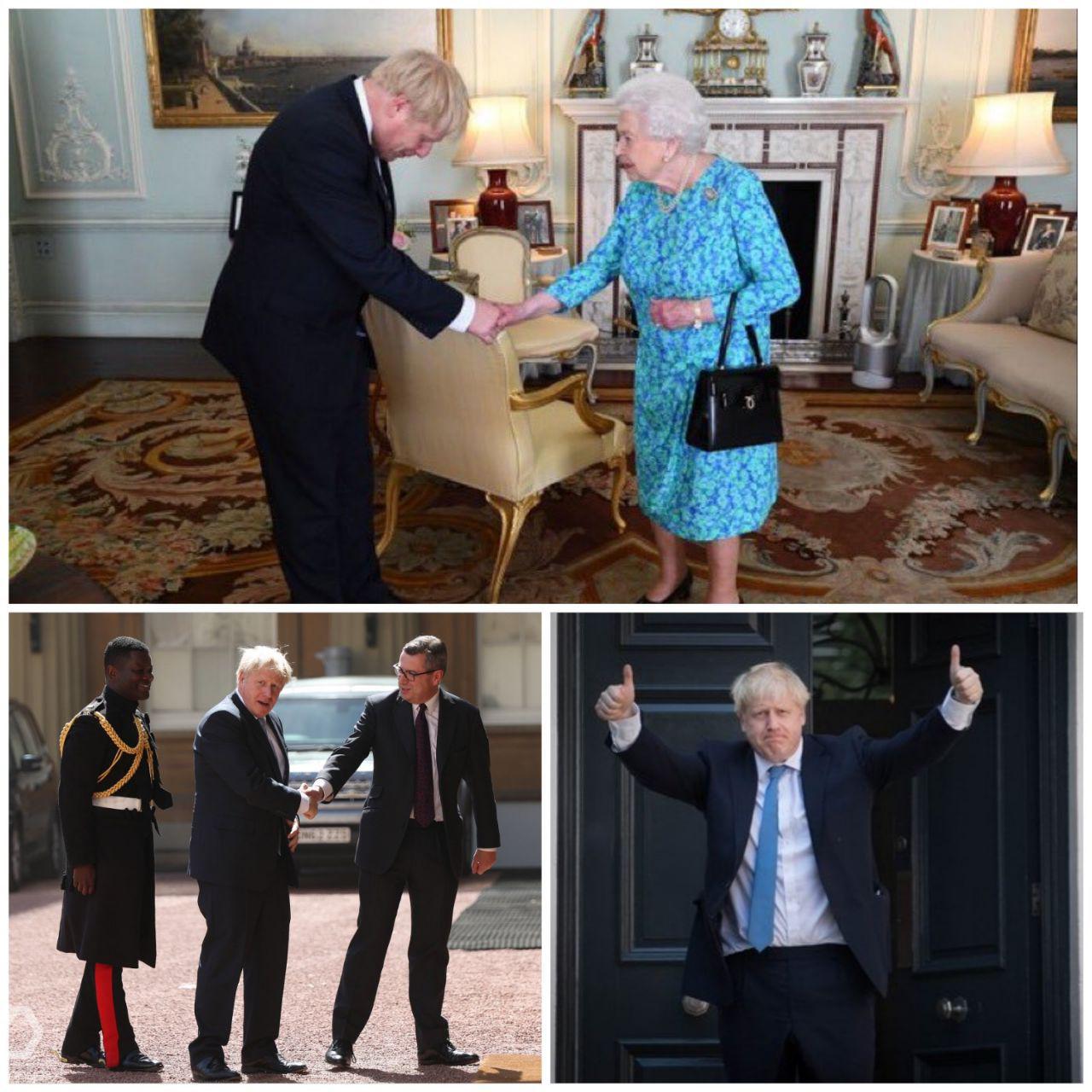 معترضان بریتانیایی مسیر منتهی به کاخ باکینگهام را بستند/ بوریس جانسون جمعیت را دور زد معترضان بریتانیایی مسیر منتهی به کاخ باکینگهام را بستند/ بوریس جانسون جمعیت را دور زد