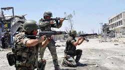 کشته و زخمی شدن ۳۰ سرباز سوری در درگیری با تروریست‌ها