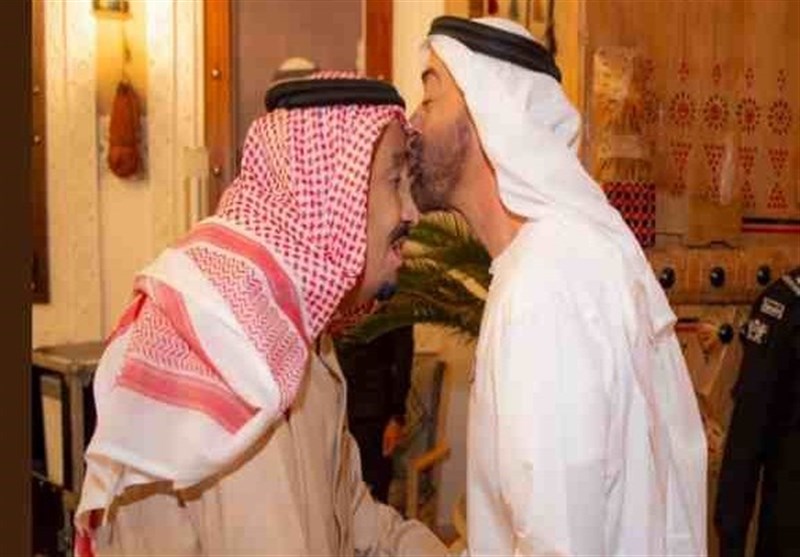 ولیعهد ابوظبی در عربستان+عکس