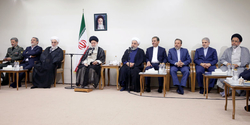 روحانی: در صورت تحریم کامل نفت ایران، آبراههای بین‌المللی نمی‌تواند امنیت سابق را داشته باشند| اگر مذاکرات با ۱+۴ موفق باشد، می‌تواند شرایط را عوض کند