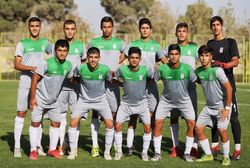 پیروزی تیم فوتبال نوجوانان ایران دیداری دوستانه