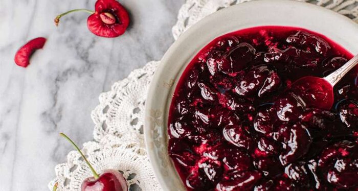 طرز تهیه کمپوت گیلاس در کمتر از یکربع