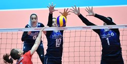 والیبال قهرمانی زنان آسیا؛ شکست ایران برابر قزاقستان و تلاش برای کسب عنوان هفتمی